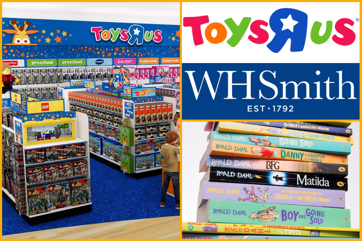 Toys"R"Us launch in York, WHSmith, Books